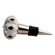 Black Leaf Ceramic Wine Stopper (Pack Of One Piece)